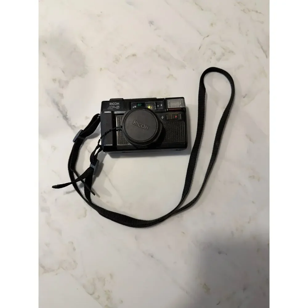 Ricoh AF-5 Vintage Film Camera w/ 38mm F2.8 Lens Point and Shoot - UNTESTED